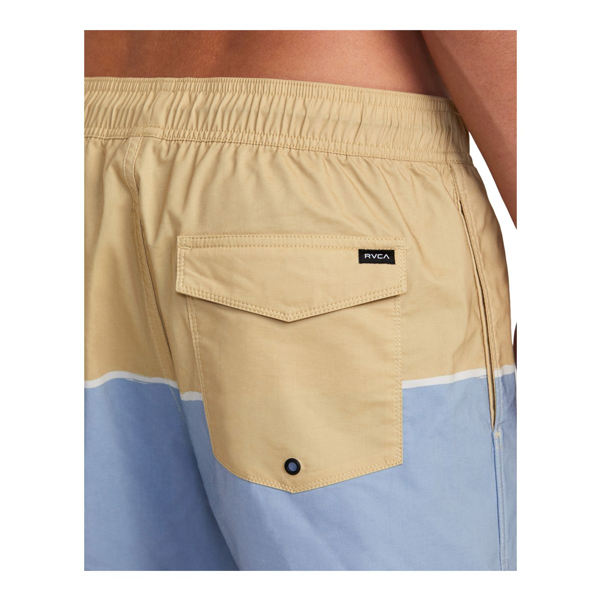 RVCA Men's County Elastic 17 Inch Volley Boardshorts