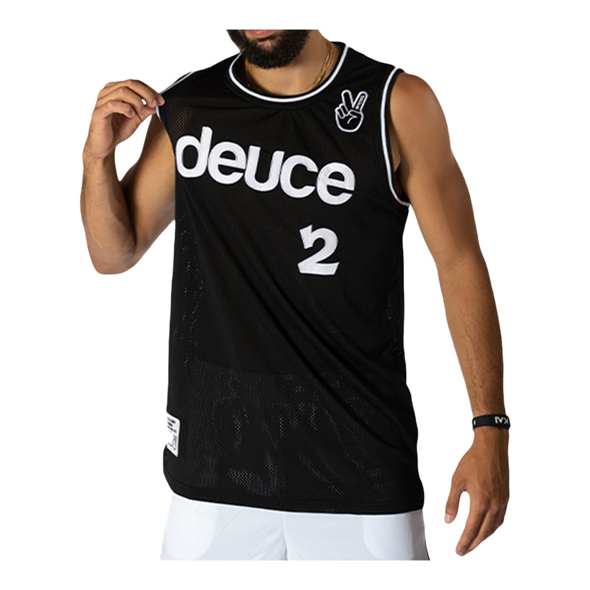 Deuce Men's Basketball Sleeveless Jersey