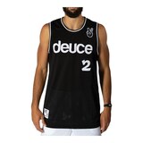 Deuce Men's Basketball Sleeveless Jersey Front_Flat