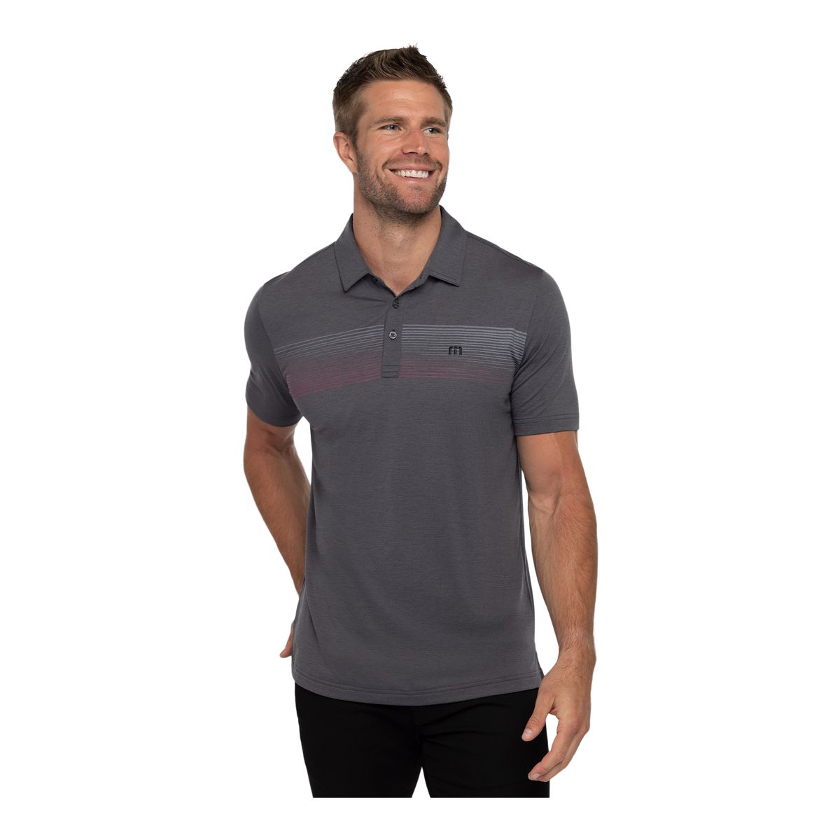 TravisMathew Men's Jungle Expedition Polo T Shirt