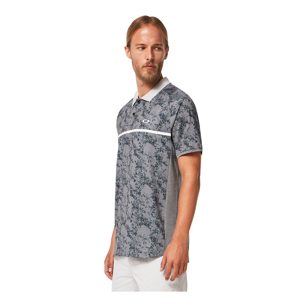 Oakley Men's Sand Camo Raglan Polo Shirt