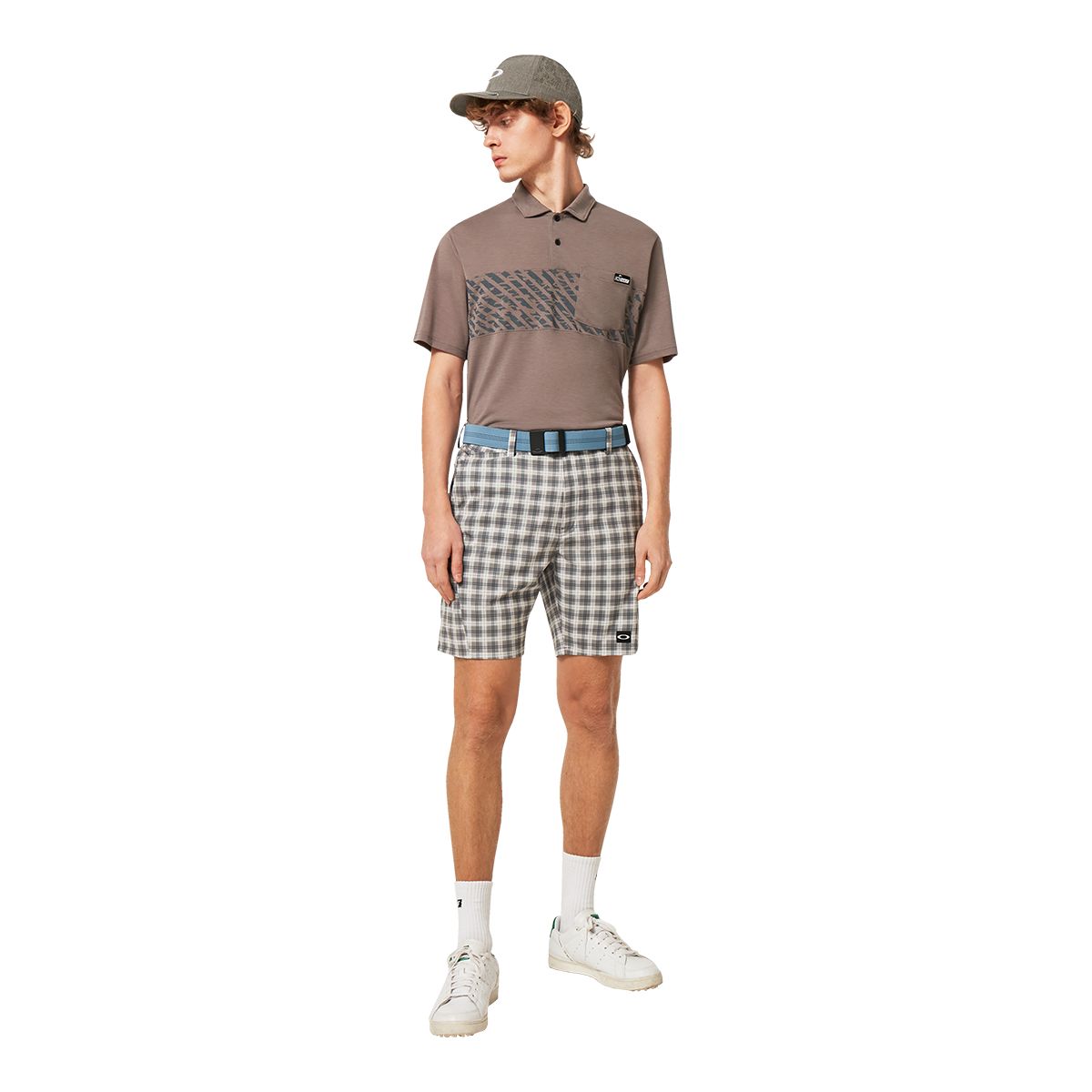 Oakley Men's Sand Stripe Pocket Polo Shirt