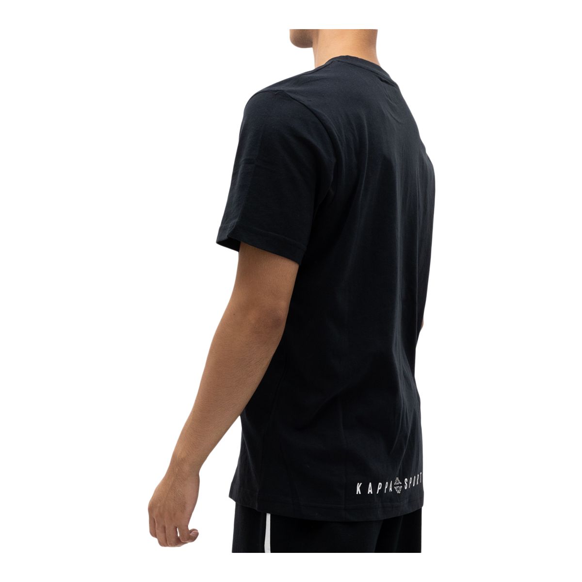 Kappa Sport Logo Dart Short Sleeve Tee - Black