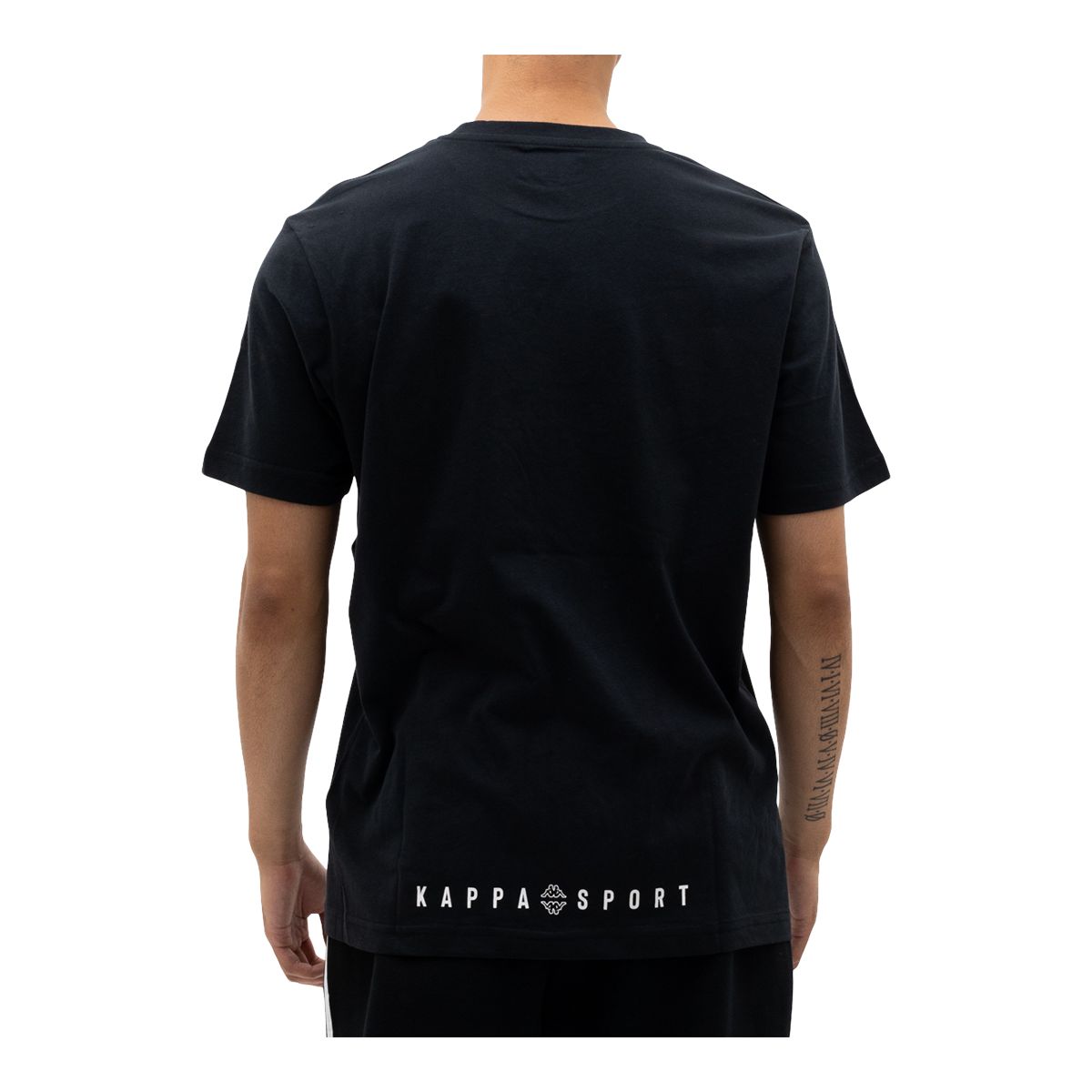 Kappa Sport Logo Dart Short Sleeve Tee - Black
