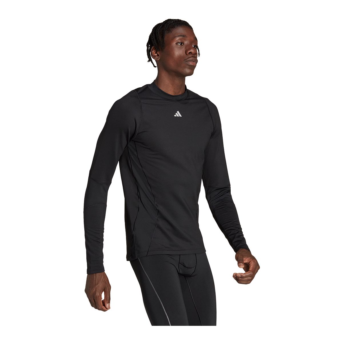 adidas Men's Techfit Cold.RDY Long Sleeve Top