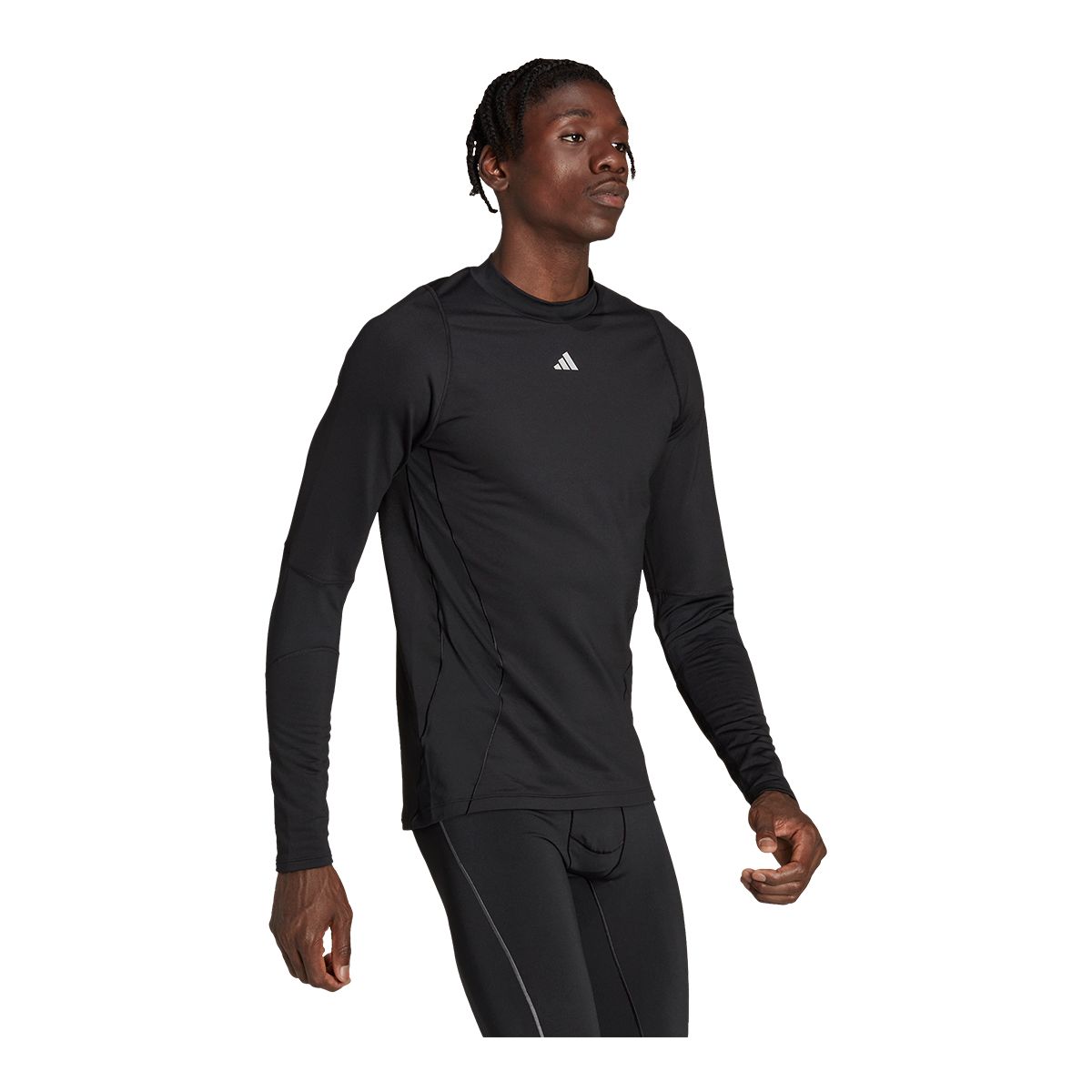adidas Men's Techfit Cold.RDY Long Sleeve Top