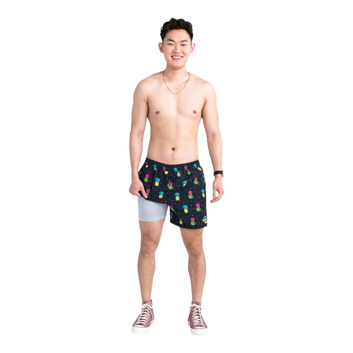 Saxx Men's Go Coastal 5 Inch 2 In 1 Volley Shorts