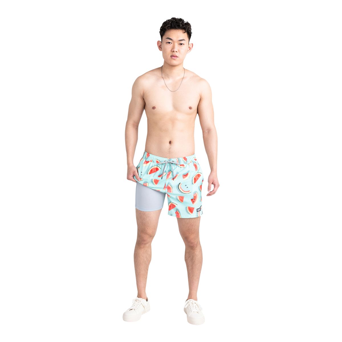 Saxx Men's Oh BUOY 5 Inch 2N1 Volley Shorts