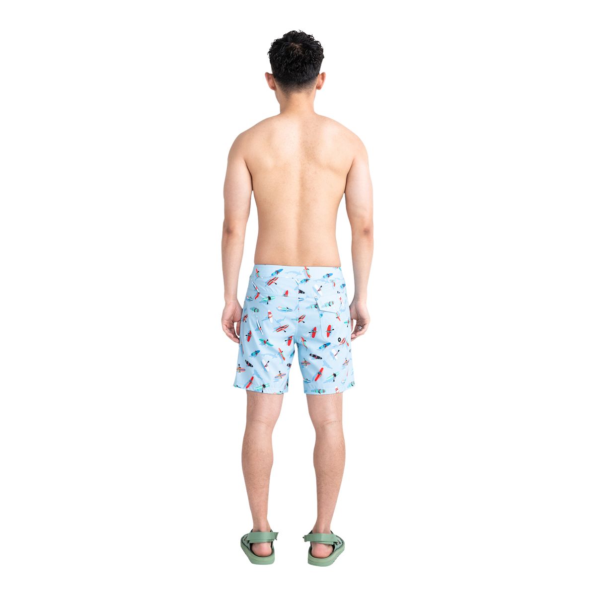 Saxx Men's Betawave 17 Inch 2N1 Boardshorts Peddlers Shorts