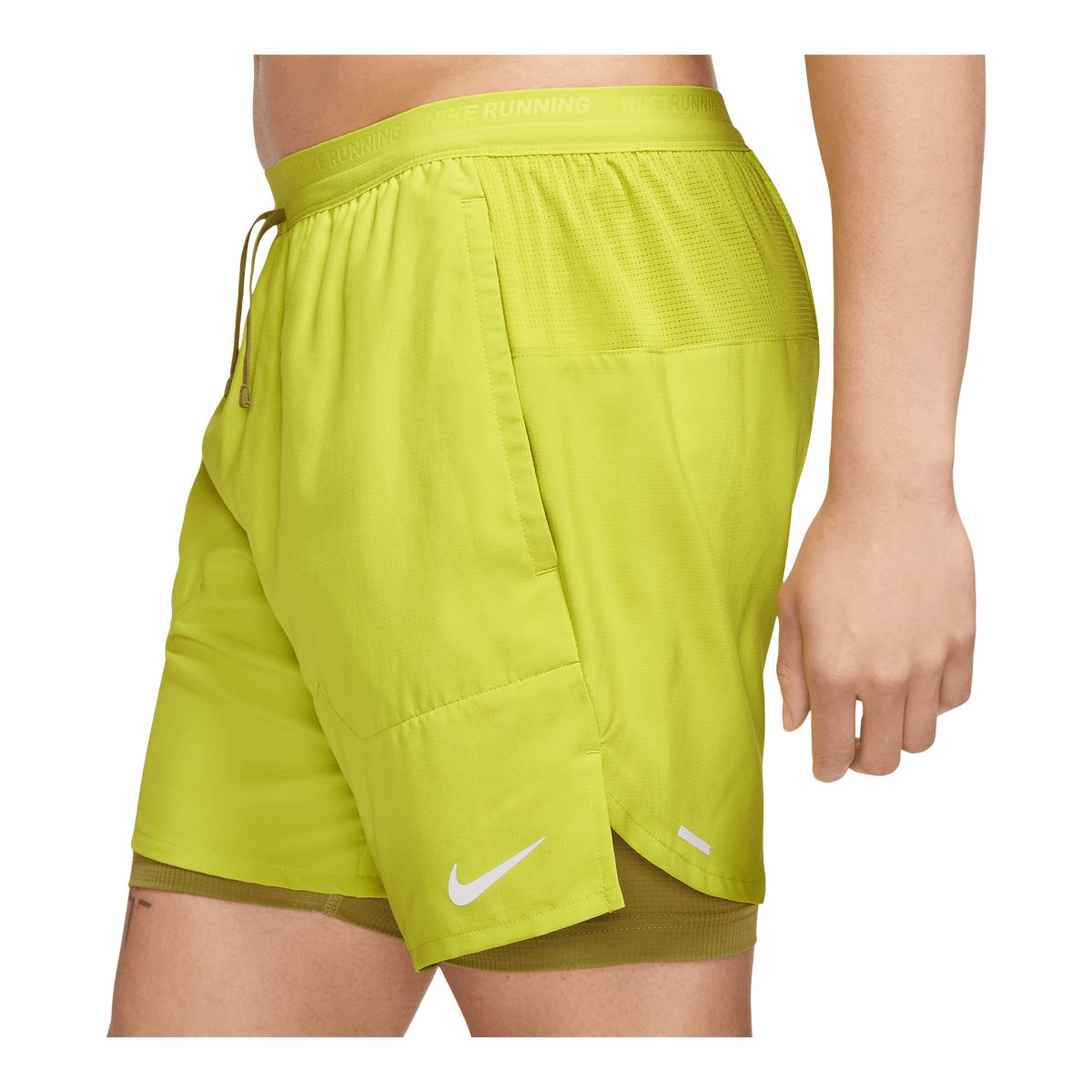 Nike running shorts on sale yellow