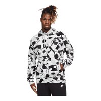 Nike Sportswear Men's Club+ All Over Print Pullover Hoodie Front_Flat