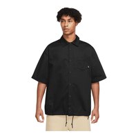 Nike Sportswear Men's Club Button Down T Shirt Front_Flat