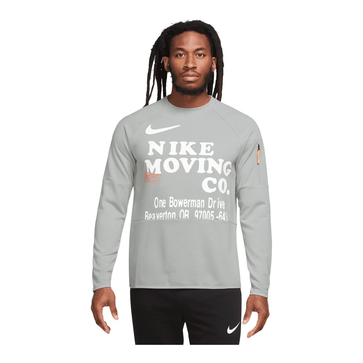 Nike Men's Dri-FIT Moving Co Long Sleeve Shirt