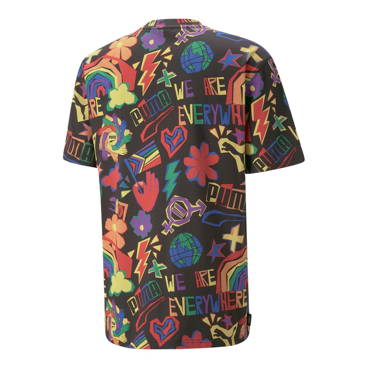 PUMA Men's DT Pride All Over Print T Shirt