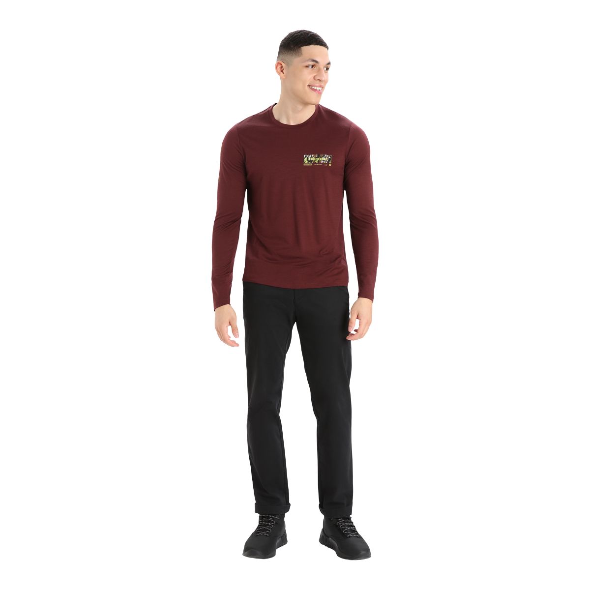 Icebreaker Men's Tech Lite II Summit Long Sleeve T Shirt