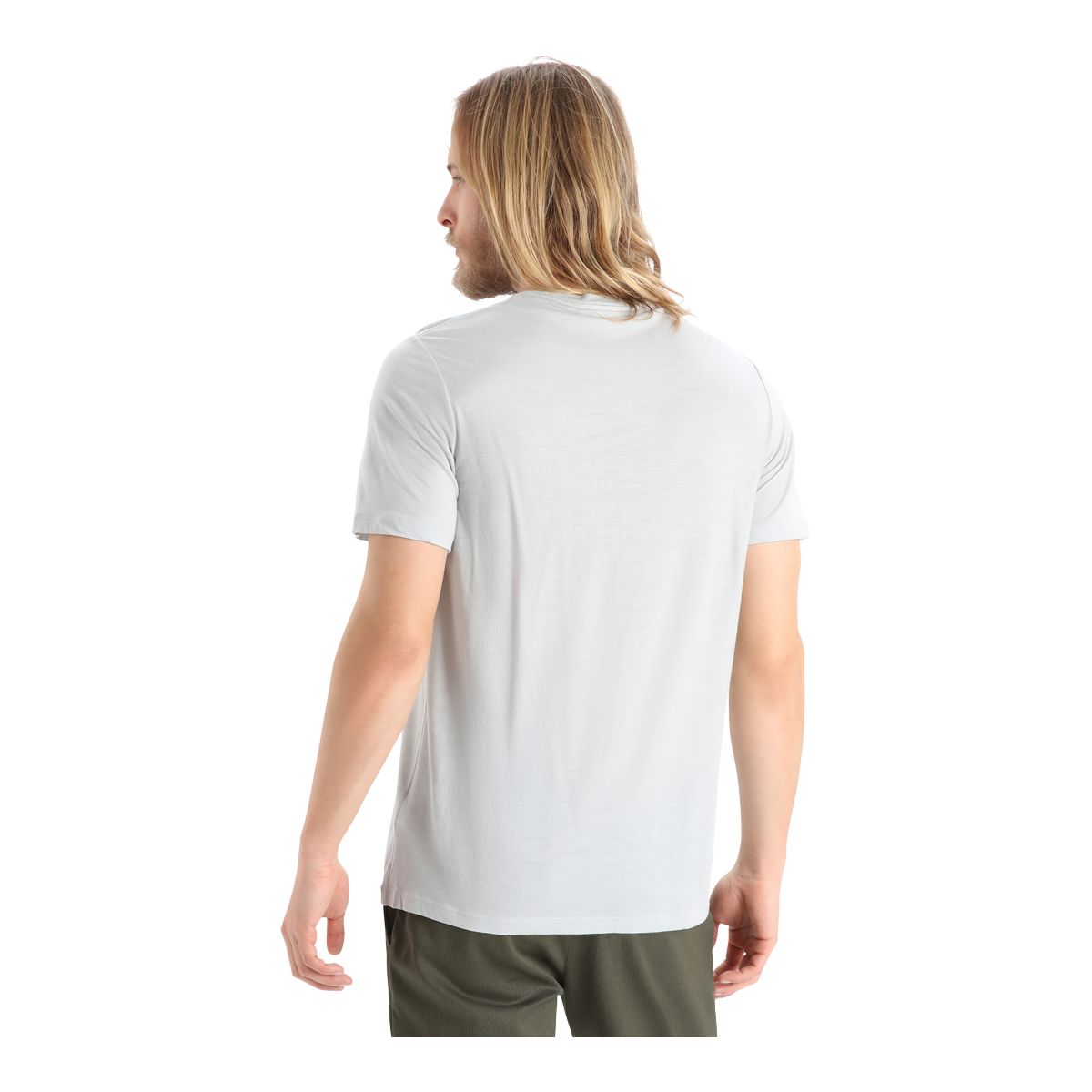 Icebreaker Men's Tech Lite II Fern Imprint T Shirt