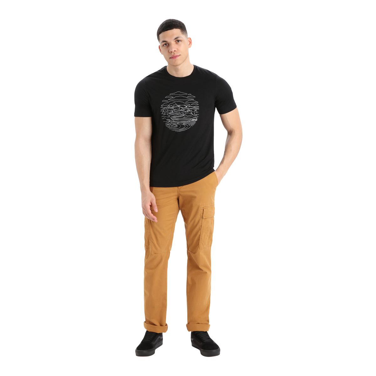 Icebreaker Men's Tech Lite II Pump Track T Shirt