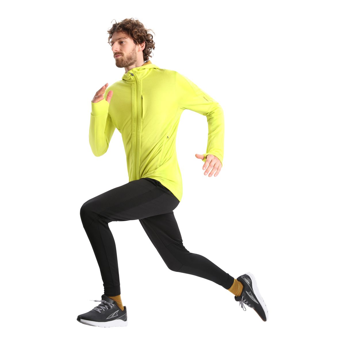 Icebreaker Men's Quantum III Zip Long Sleeve Hoodie