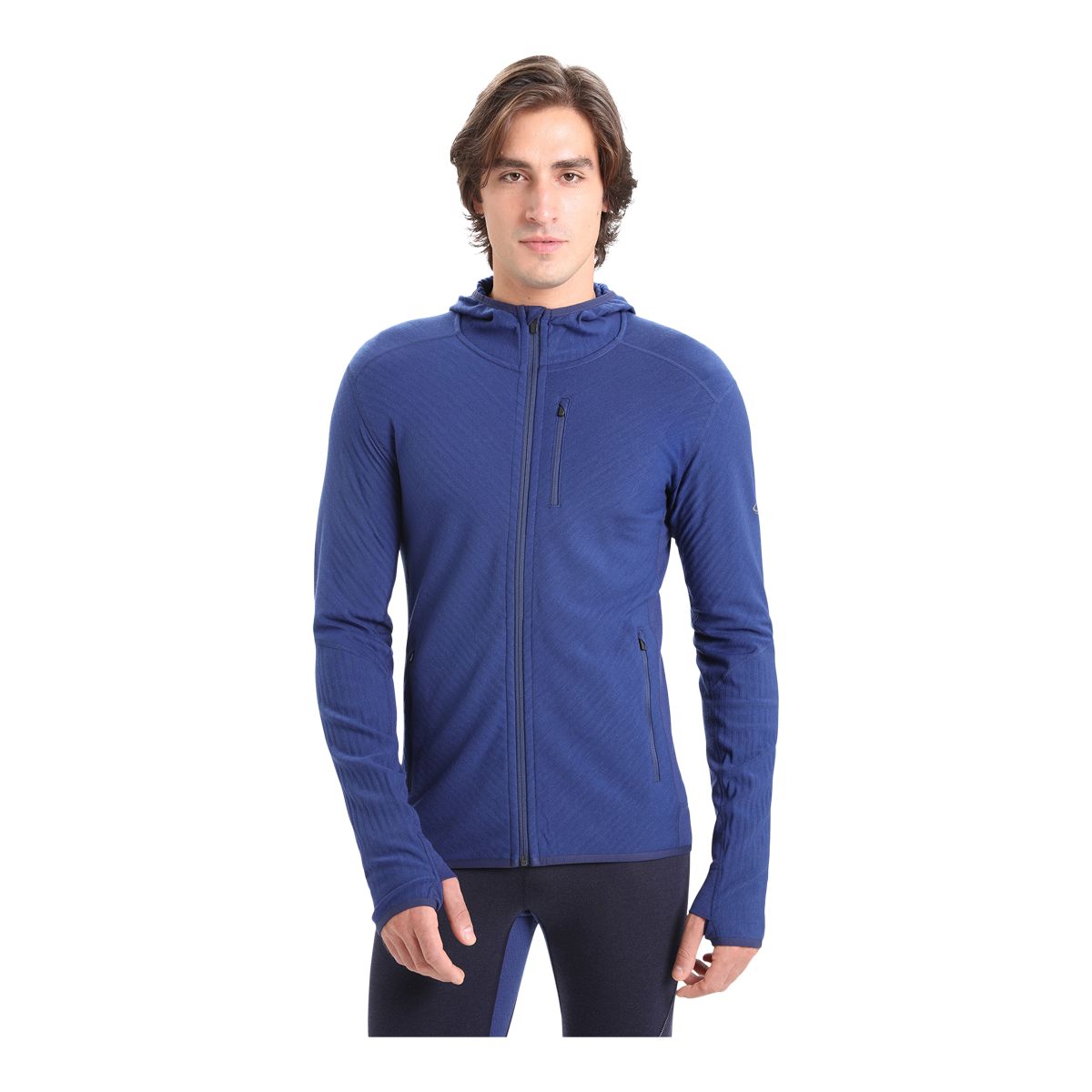 Icebreaker Men's Descender Zip Long Sleeve Shirt