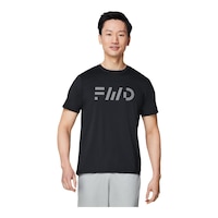FWD Men's Logo Tech T Shirt Front_Flat