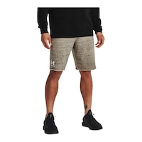 Under Armour Men's Rival Terry Shorts Front_Angled_Right