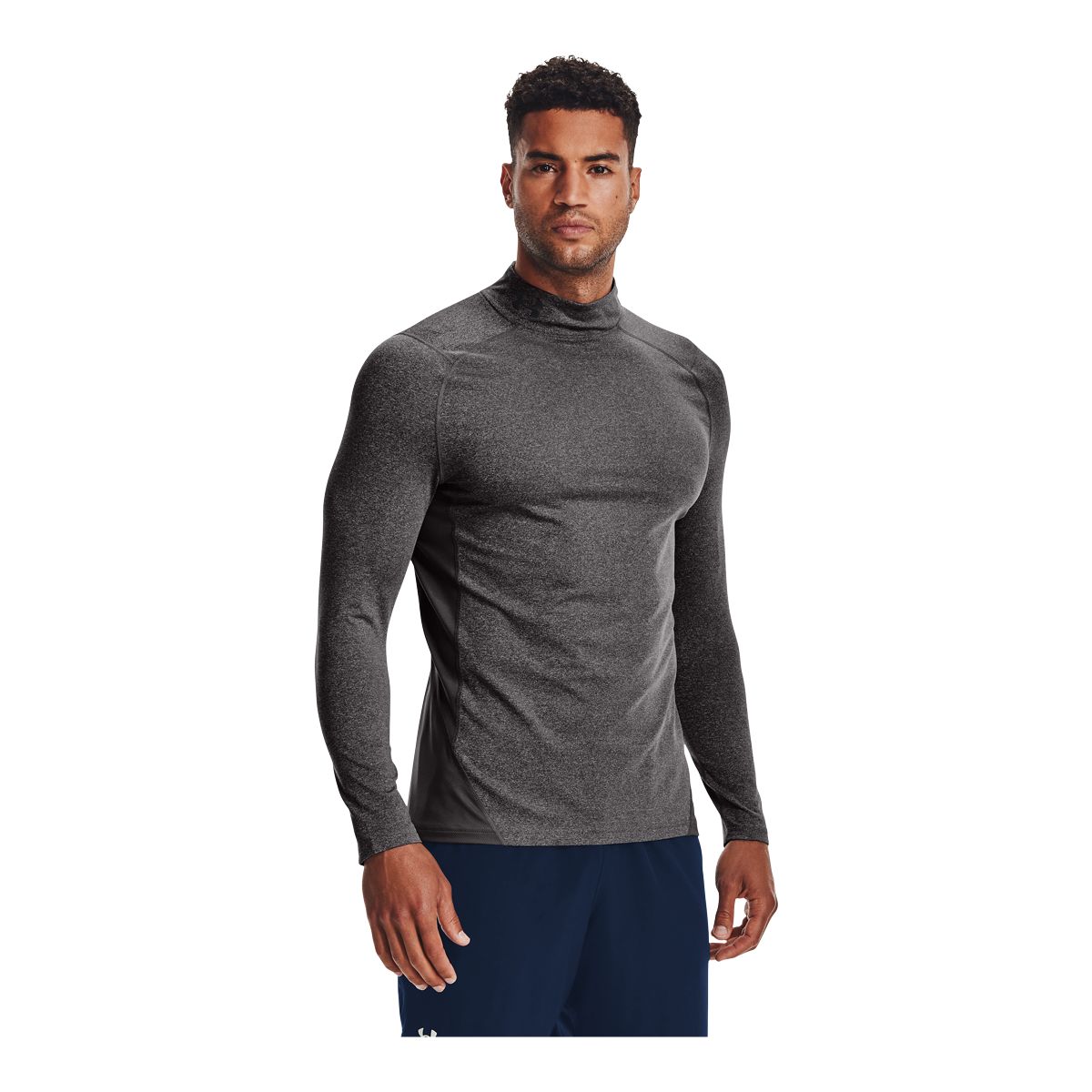 Under Armour - Swyft Slim-Fit Mélange Threadborne HeatGear T-Shirt - Men -  Gray Under Armour