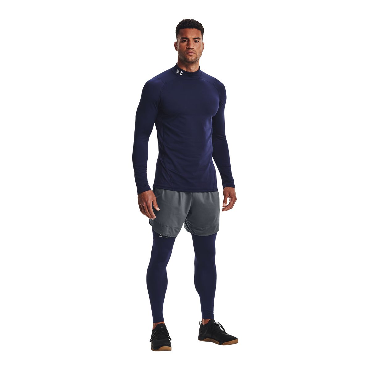 Under Armour Men's ColdGear® Armour Fitted Mock T Shirt