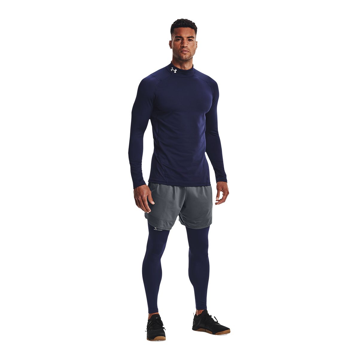 Under Armour Men's ColdGear® Armour Fitted Mock T Shirt