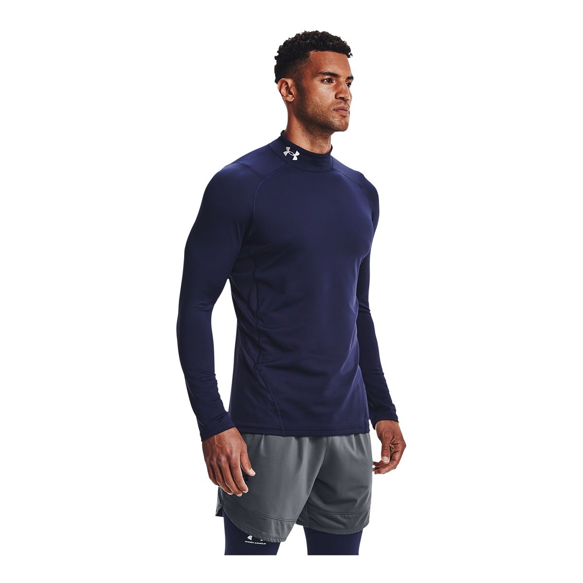 Under Armour Men's ColdGear® Armour Fitted Mock T Shirt