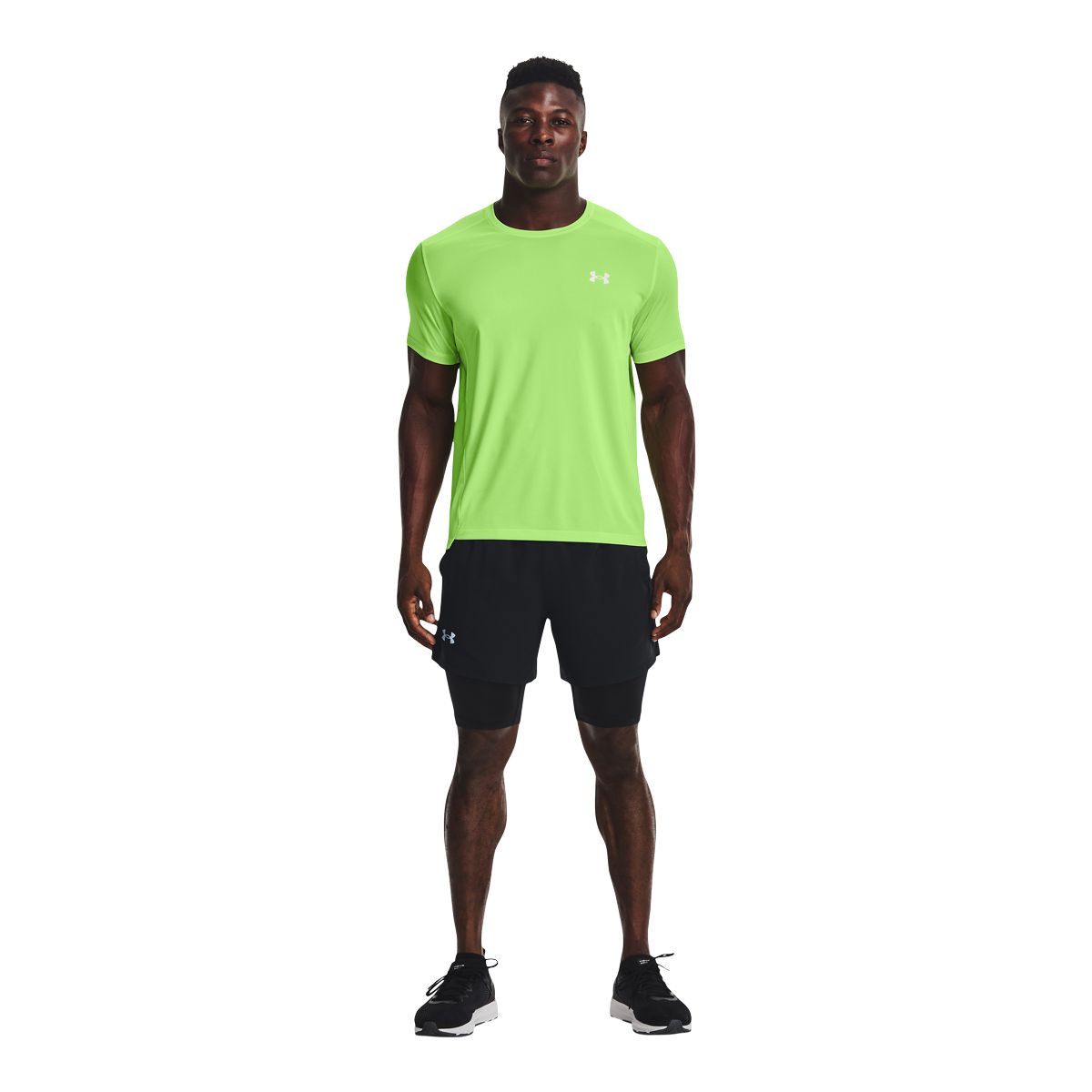 Under Armour Men's Launch 5 Inch 2-in-1 Shorts