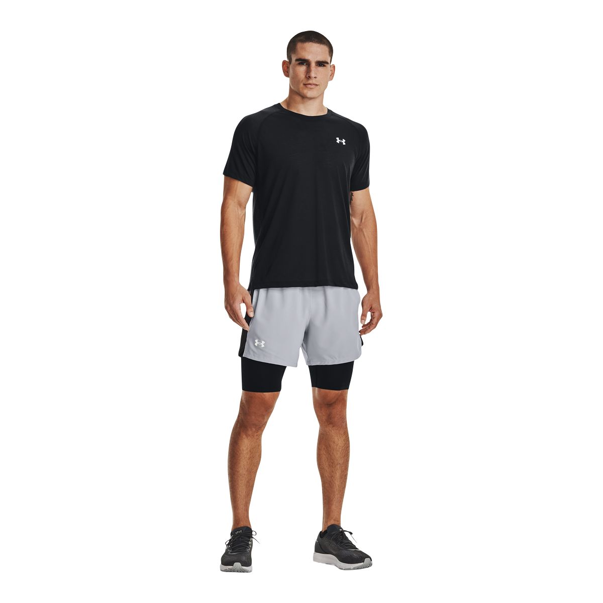 Under Armour Men's Launch 5 Inch 2-in-1 Shorts