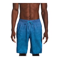 Nike Men's Grid Swoosh 9 Inch Volley Shorts Front_Flat