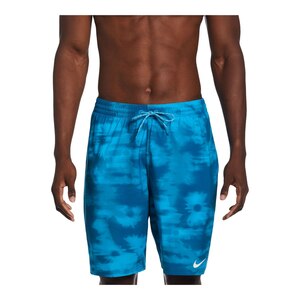 Nike Men's Floral Fade 9 Inch Volley Shorts