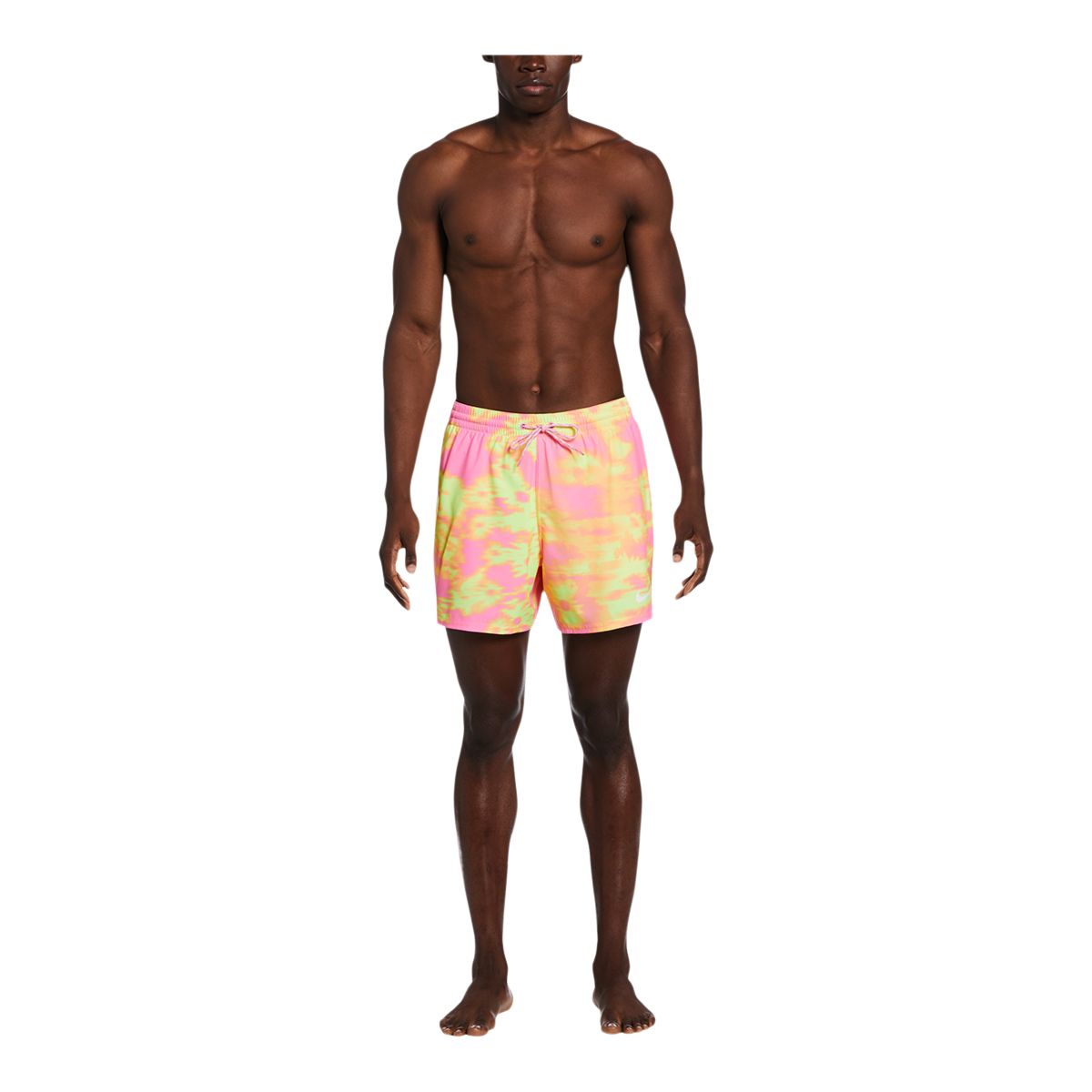 Nike Men's Floral Fade 5 Inch Volley Shorts