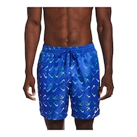 Nike Men's Digi Swoosh Ombre Lap 7 Inch Volley Shorts Front_Flat