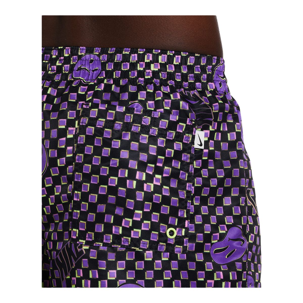 Nike Men's Smiles Check 7 Inch Volley Shorts