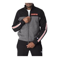 Champion Men's Powerblend Warm UP Jacket Front_Flat