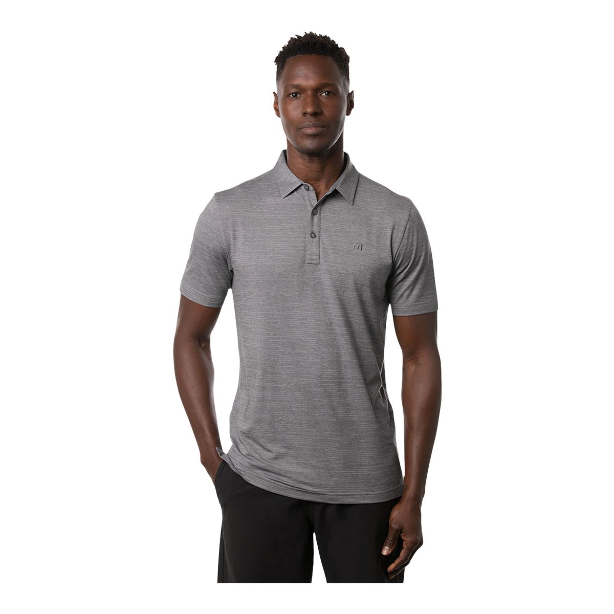 TravisMathew Men's The Heater Polo T Shirt