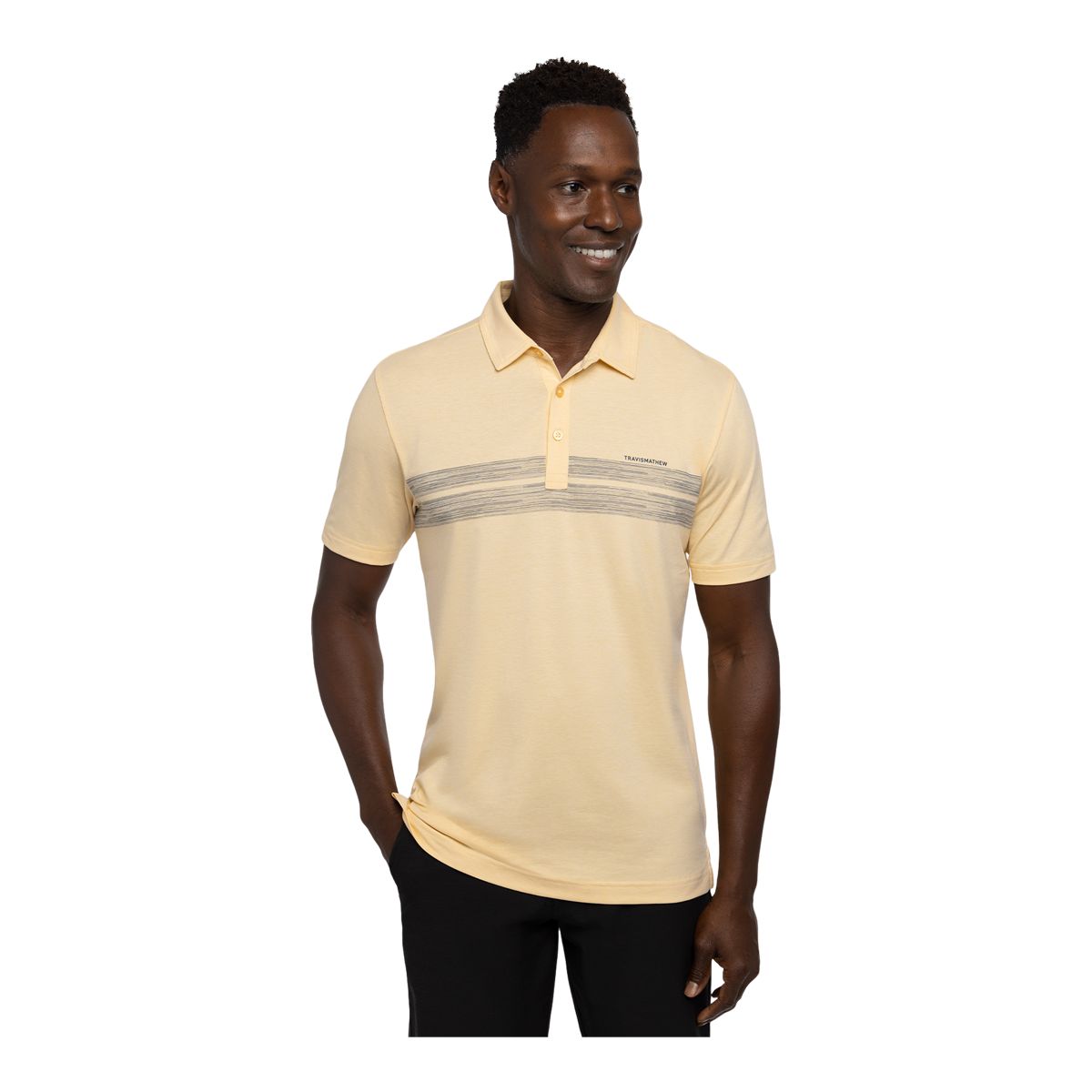 TravisMathew Men's Lot Of Pesos Golf Polo Shirt