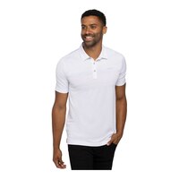 TravisMathew Men's Gulf Side Golf Polo Shirt Front_Angled_Right