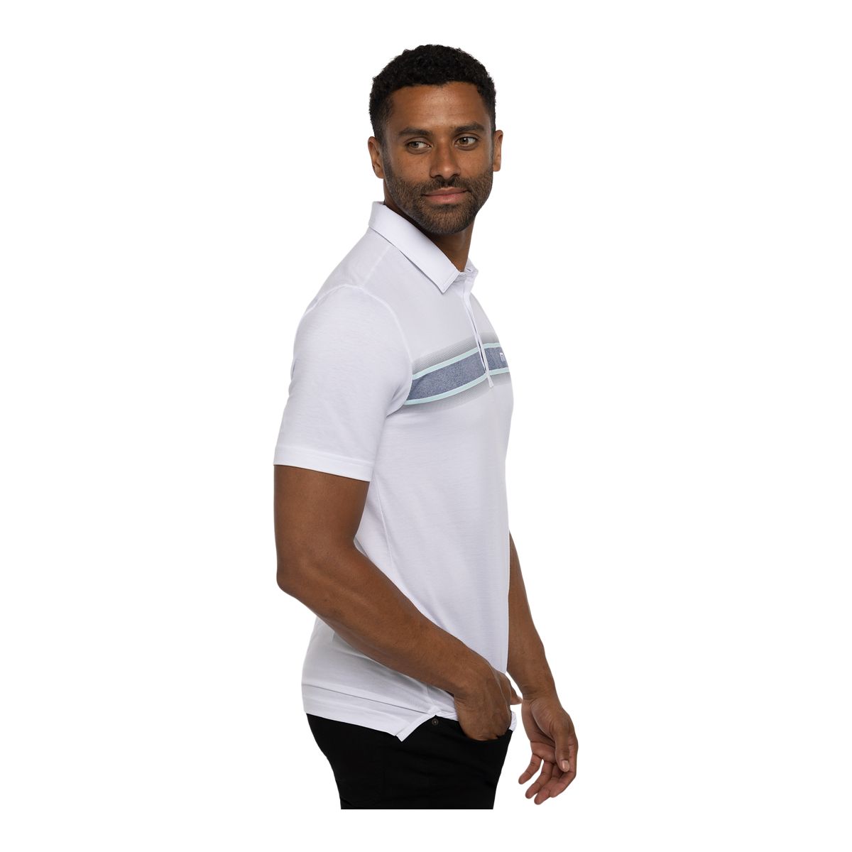TravisMathew Men's Lime On The Rim Golf Polo Shirt