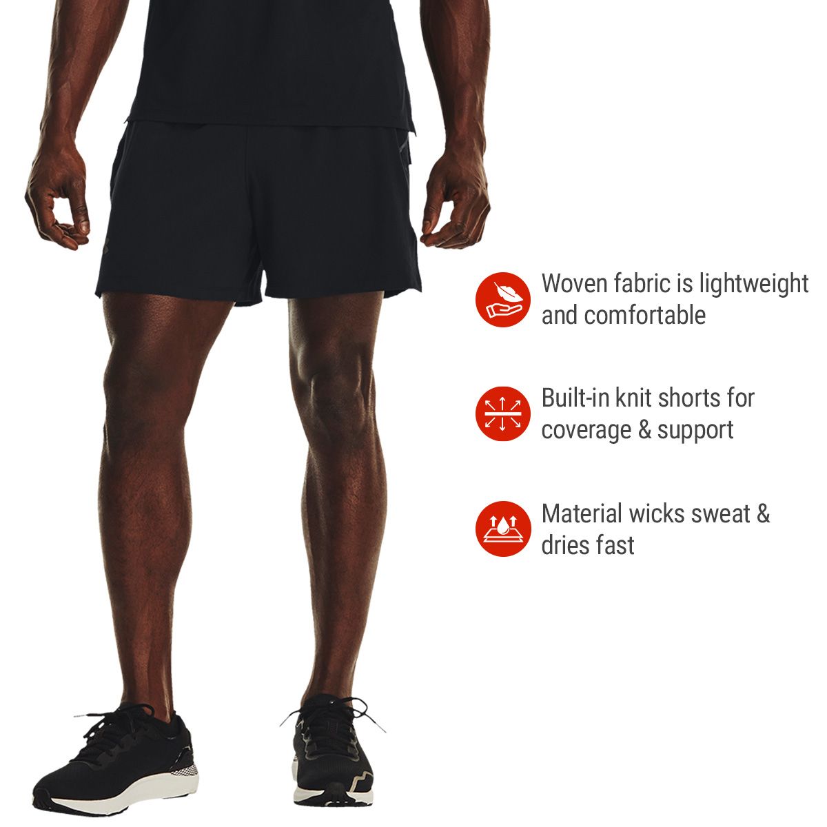 Under Armour Men's Launch Elite 5 Inch Shorts