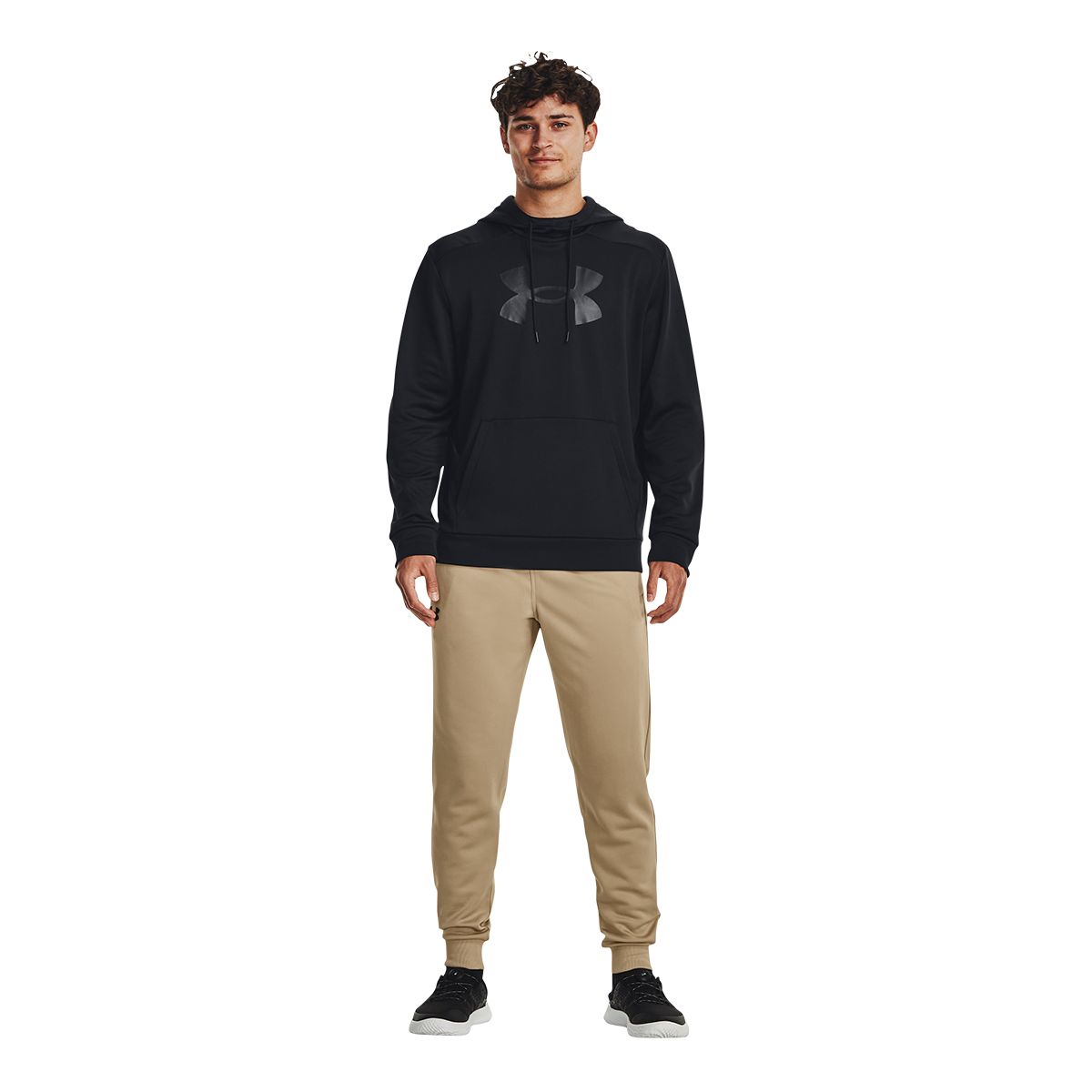 Under Armour Men's Armour Fleece Big Logo Pullover Hoodie