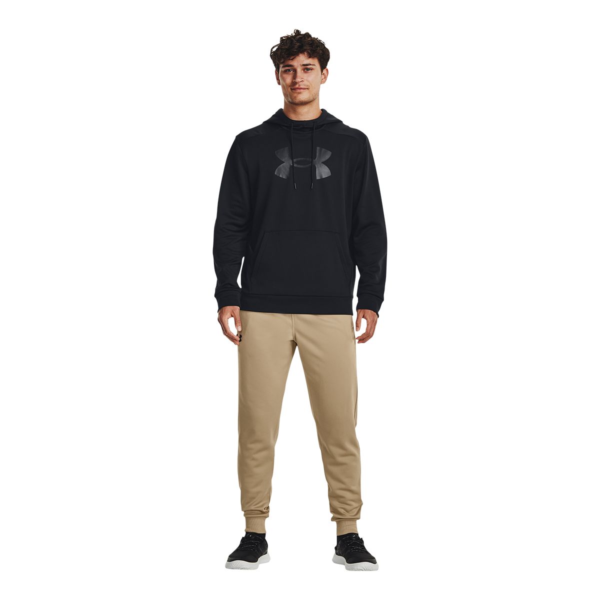 Under Armour Men's Armour Fleece Big Logo Pullover Hoodie