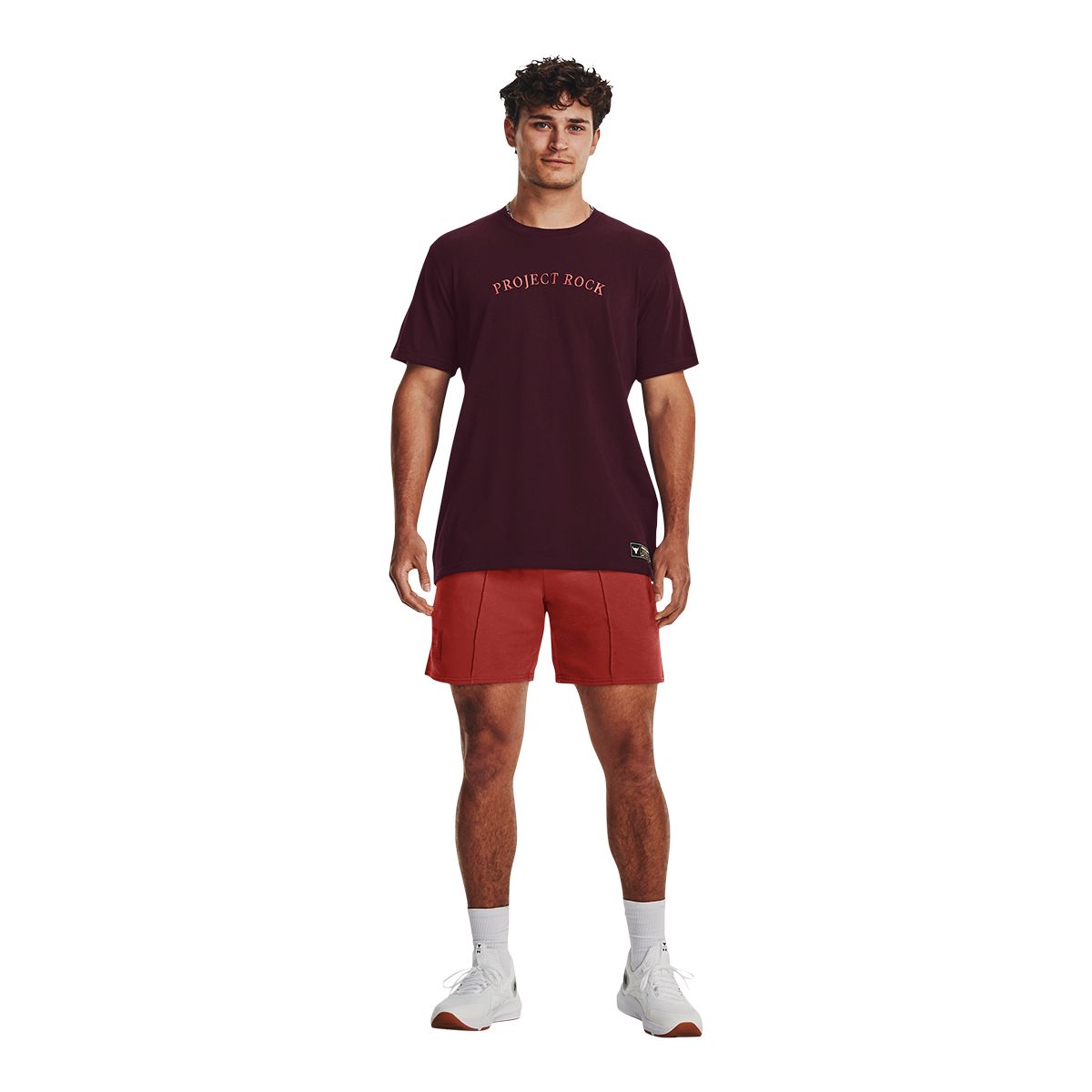 Under Armour Men's Project Rock HW Crest T-Shirt