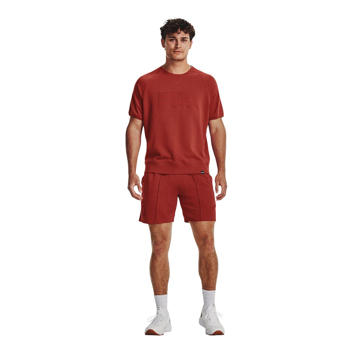 Under Armour Men's Project Rock Terry Gym T Shirt