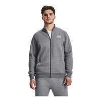 Under Armour Men's Essential Fleece Track Jacket Front_Flat