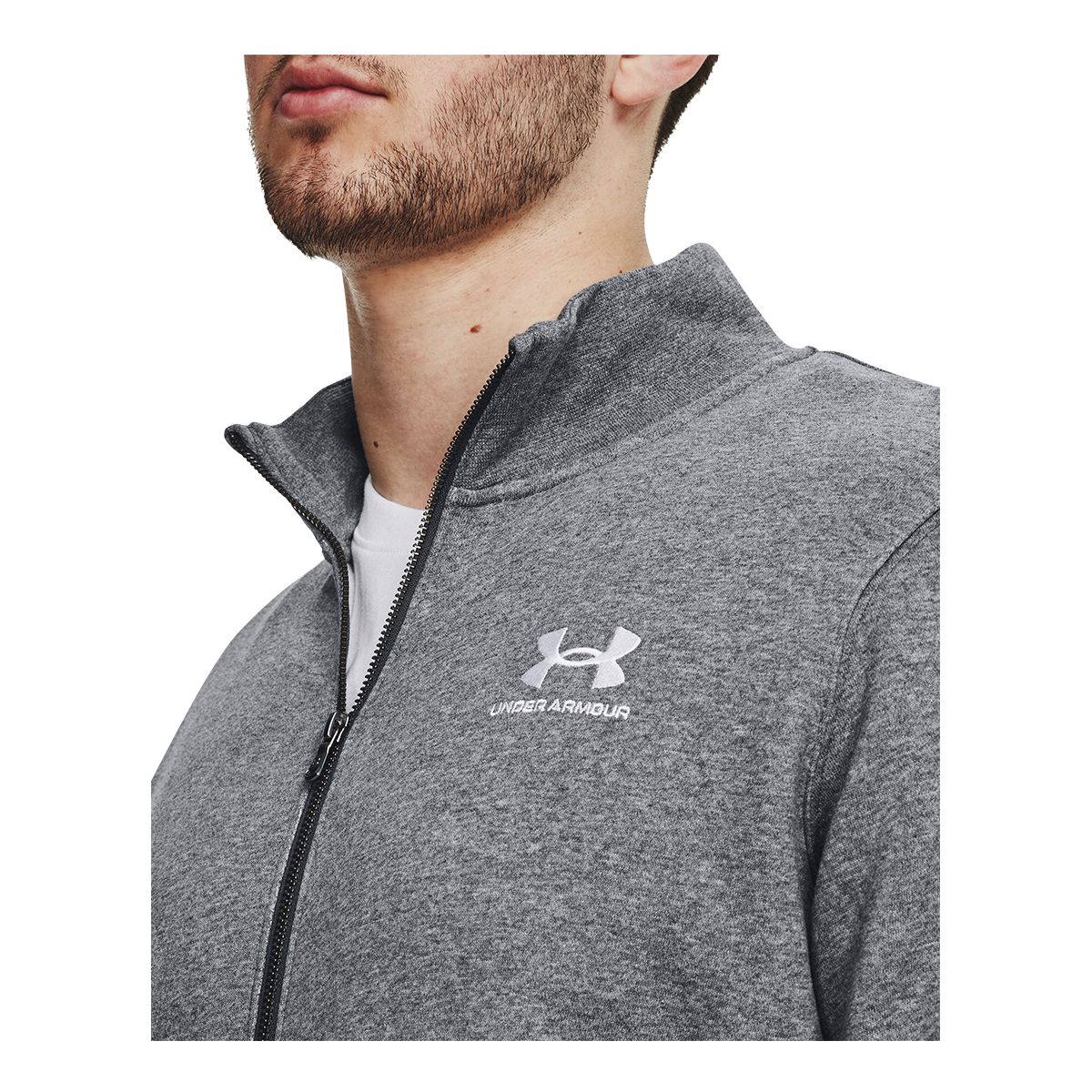 Under Armour Men's Essential Fleece Track Jacket