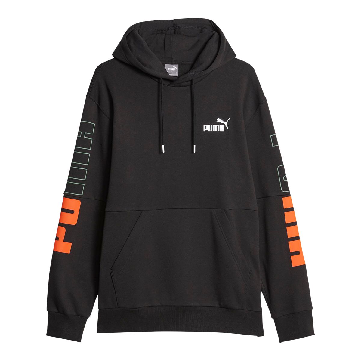 PUMA Men's Power Colour Block Pullover Hoodie