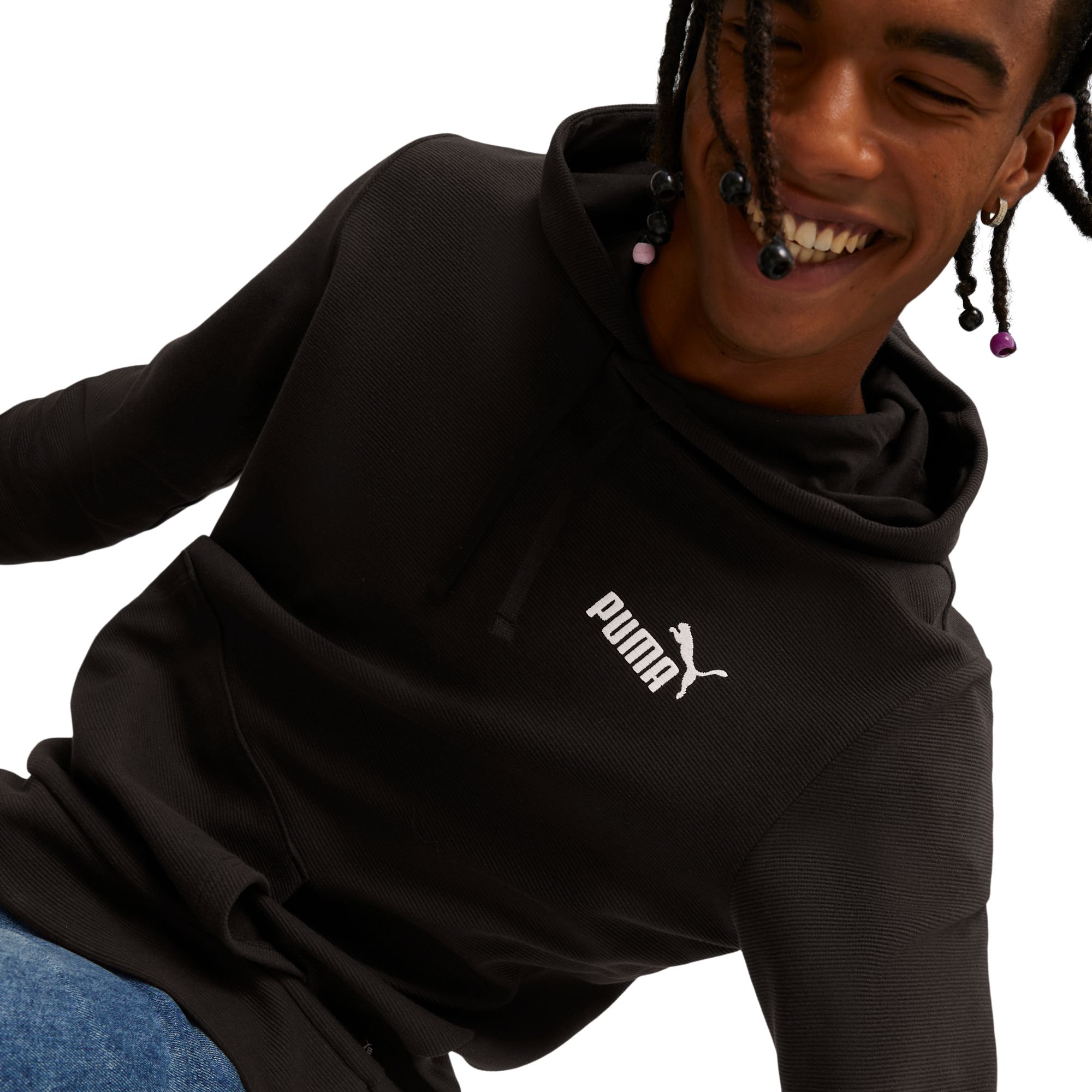 PUMA Men's Elevated Essential Pullover Hoodie